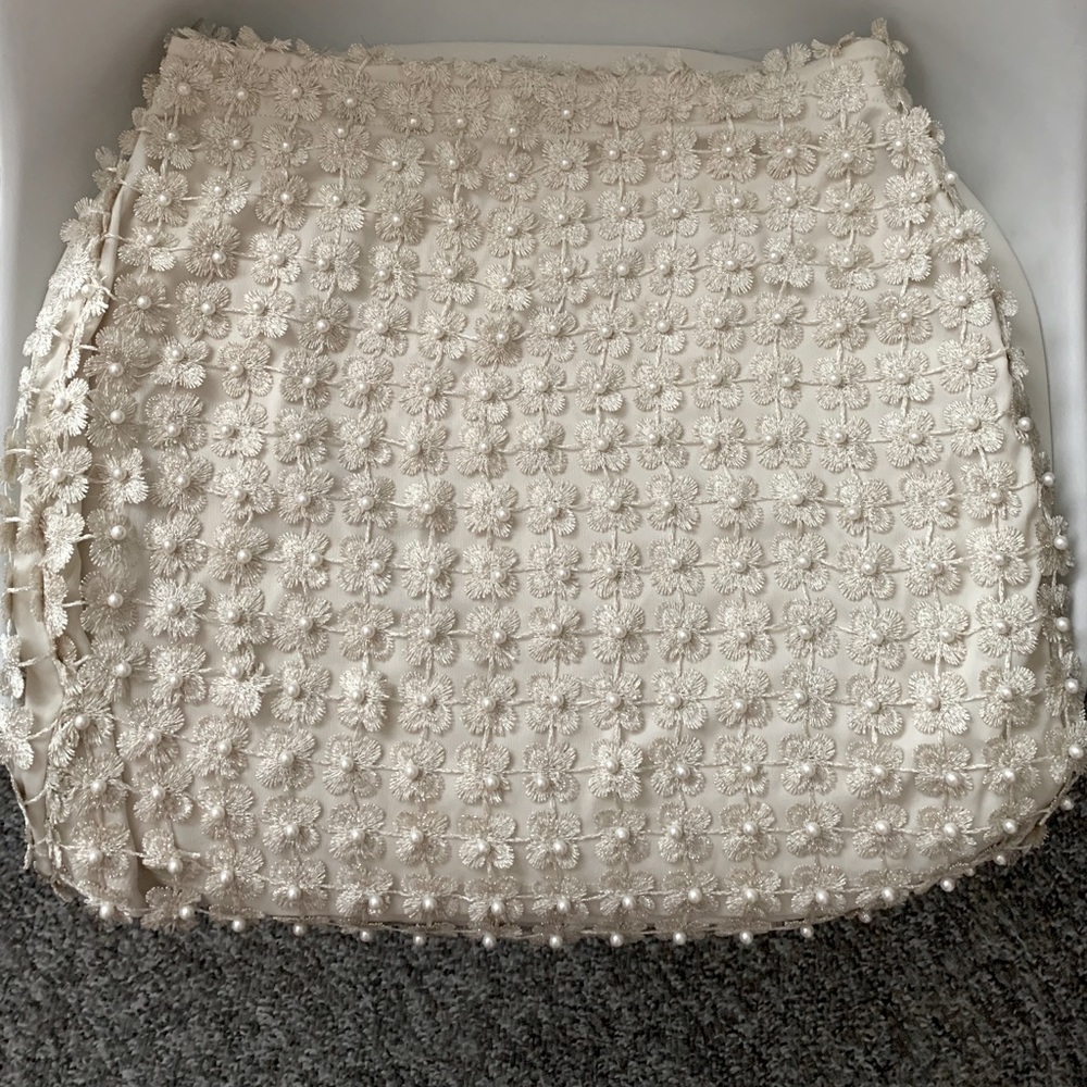 Vici doll pearl embroidered Skirt